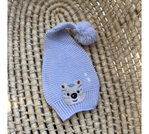 шапка медведик