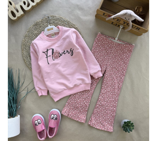 Костюм рожевий flowers
