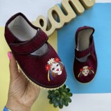 Капці україночка бордо