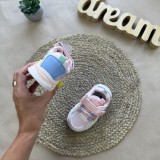 Кросівки рожеві з блакитним фешн 21-26