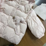 Куртка рожева з вушками