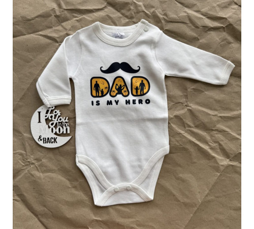 Боді білий Dad 56-74