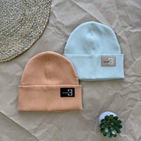 Шапка рубчик 5-12 років