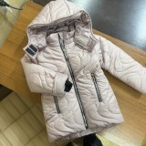 Куртка дівчинка пудра 110-140