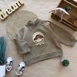 Світшот утеплений хакі