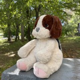 Іграшка - подушка песик коричнева голова