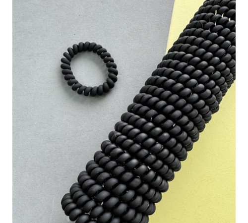 резиночки спіраль чорний
