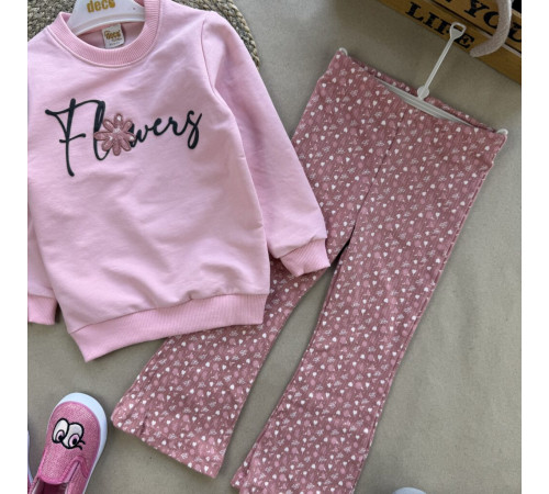 Костюм рожевий flowers
