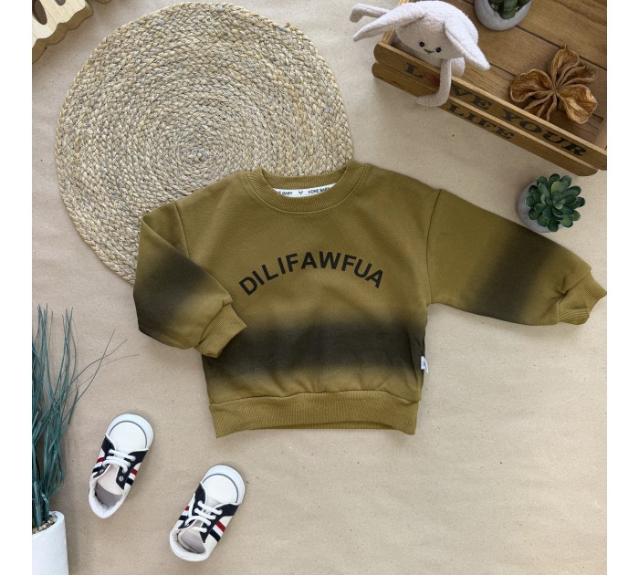 Реглан олива хлопчик