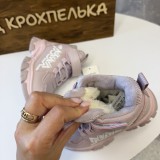 Черевики зимові ніжно-рожеві