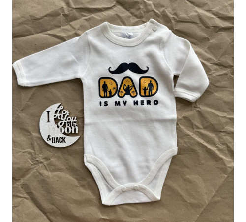 Боді білий Dad 56-74