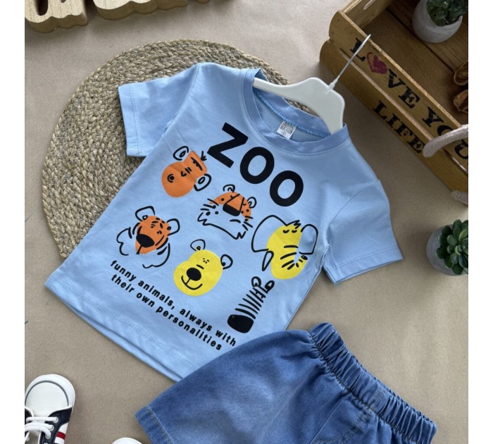 Костюм zoo блакитний