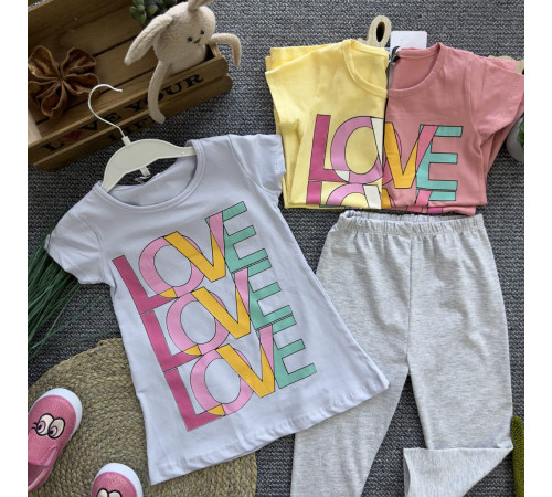 Костюм Love пудра
