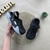 Крокси чорні з сірим 36-40