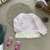 Реглан рожевий бантики