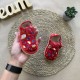 Капці червоні оригамі