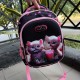 Шкільний рюкзак 2 в 1 кошенята