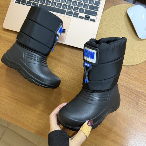 Дутики чорні run