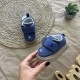 Кросівки з вишивкою блакитні