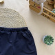 Шорти з кишенями темно сині