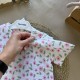 Футболка та шорти муслін квіти
