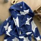 Халат зірки синій дитячий