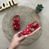 Капці червоні оригамі