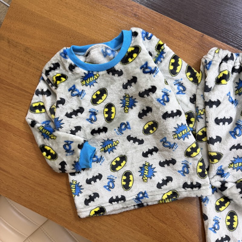 Піжама вельсофт Batman сіра