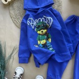 Костюм ведмедик синій