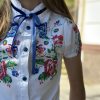 блуза - вишиванка квіткові мотиви