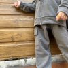костюм спорт двунитка сірий