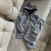 костюм спорт двунитка сірий