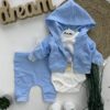 костюм трійка крихітка блакитний