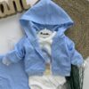 костюм трійка крихітка блакитний
