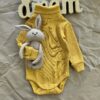 боді рубчик гірчичний