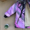 куртка зима дічинка лаванда 98-122
