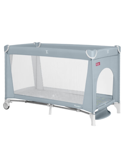 Манеж CARRELLO Piccolo+ CRL-18102 Ash Grey з подвійним дном