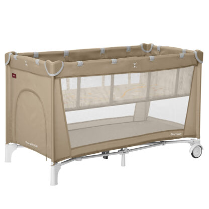 Манеж CARRELLO Piccolo+ CRL-18102 Sand Beige з подвійним дном