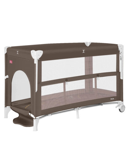 Манеж CARRELLO Porta CRL-18103 Chocolate Brown з подвійним дном
