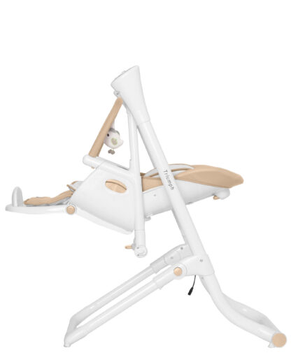 Стілець-гойдалка CARRELLO Triumph CRL-10302 Cocoa Brown сенсорна панель