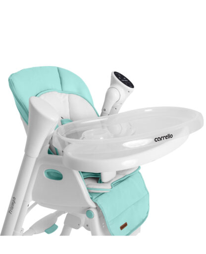 Стілець-гойдалка CARRELLO Triumph CRL-10302 Mint Green сенсорна панель