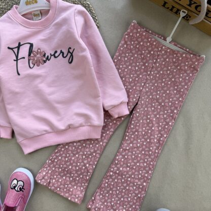 Костюм рожевий flowers