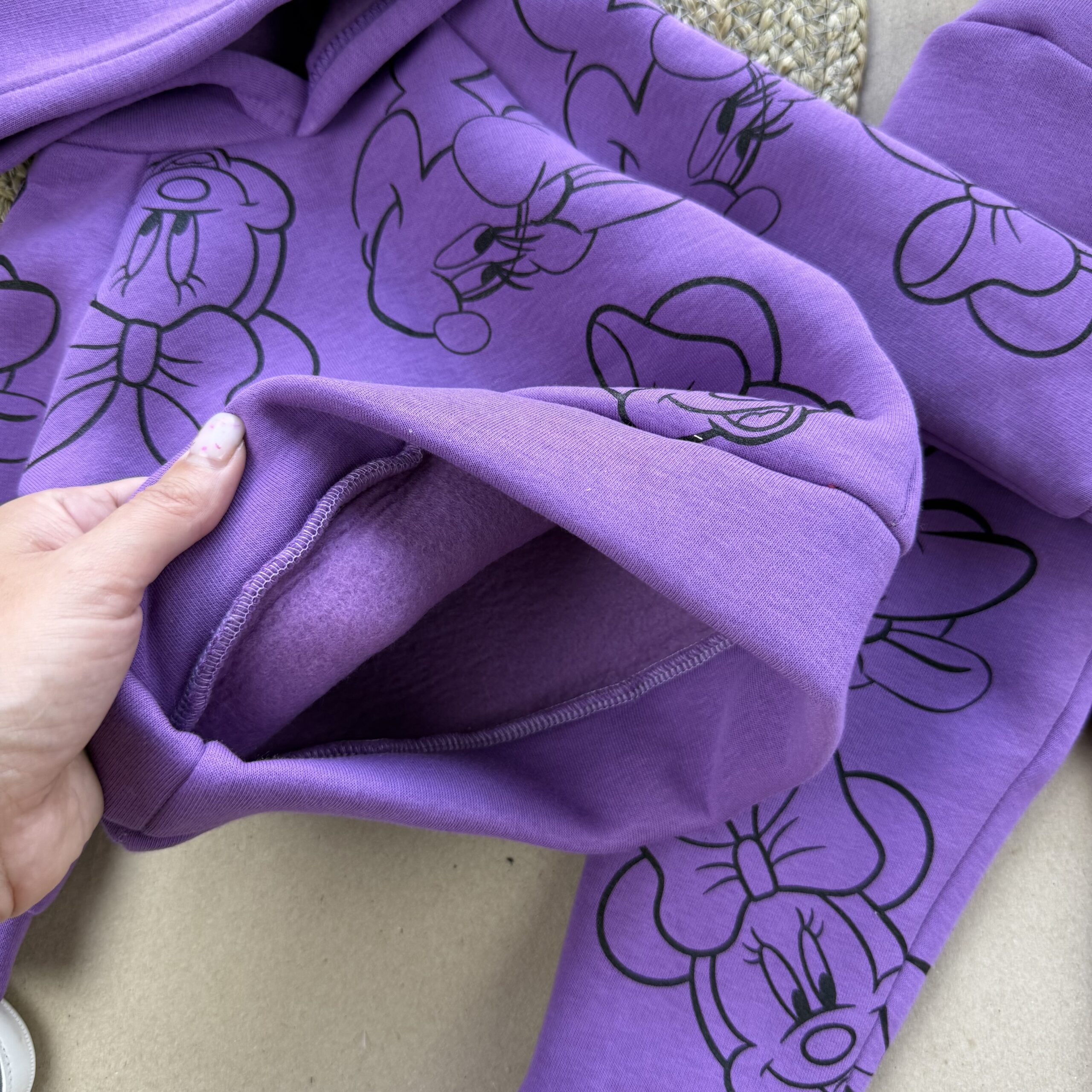 Костюм тринитка мінні бузок