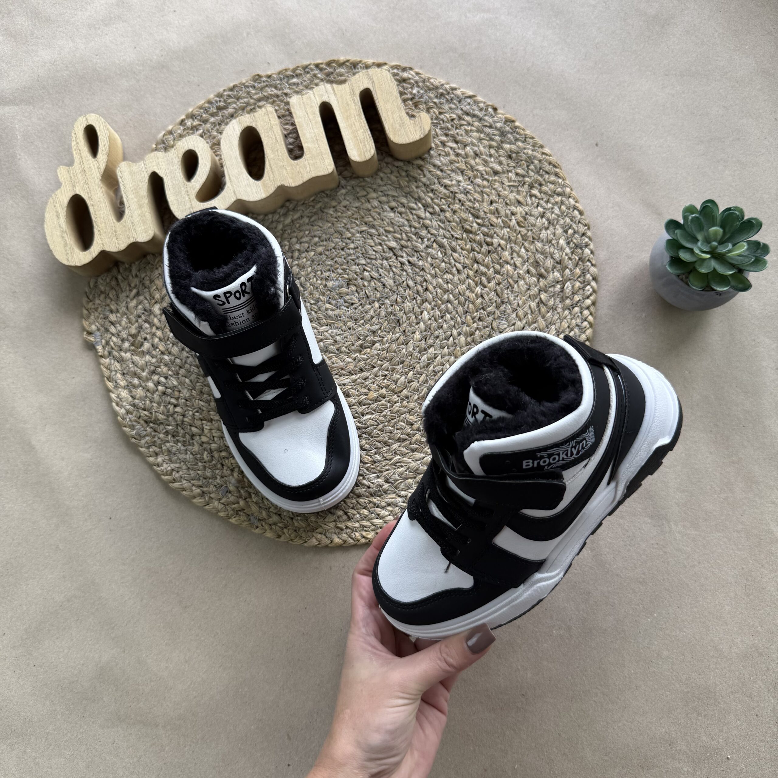 Хайтопи зимові brook з білим 32-37