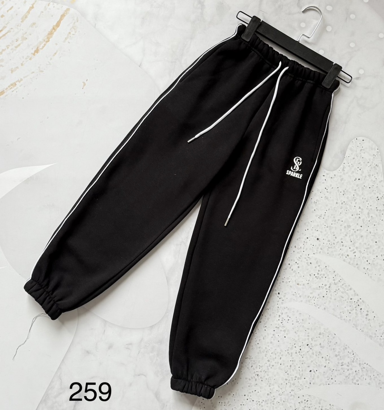 Джогери чорні sparkle