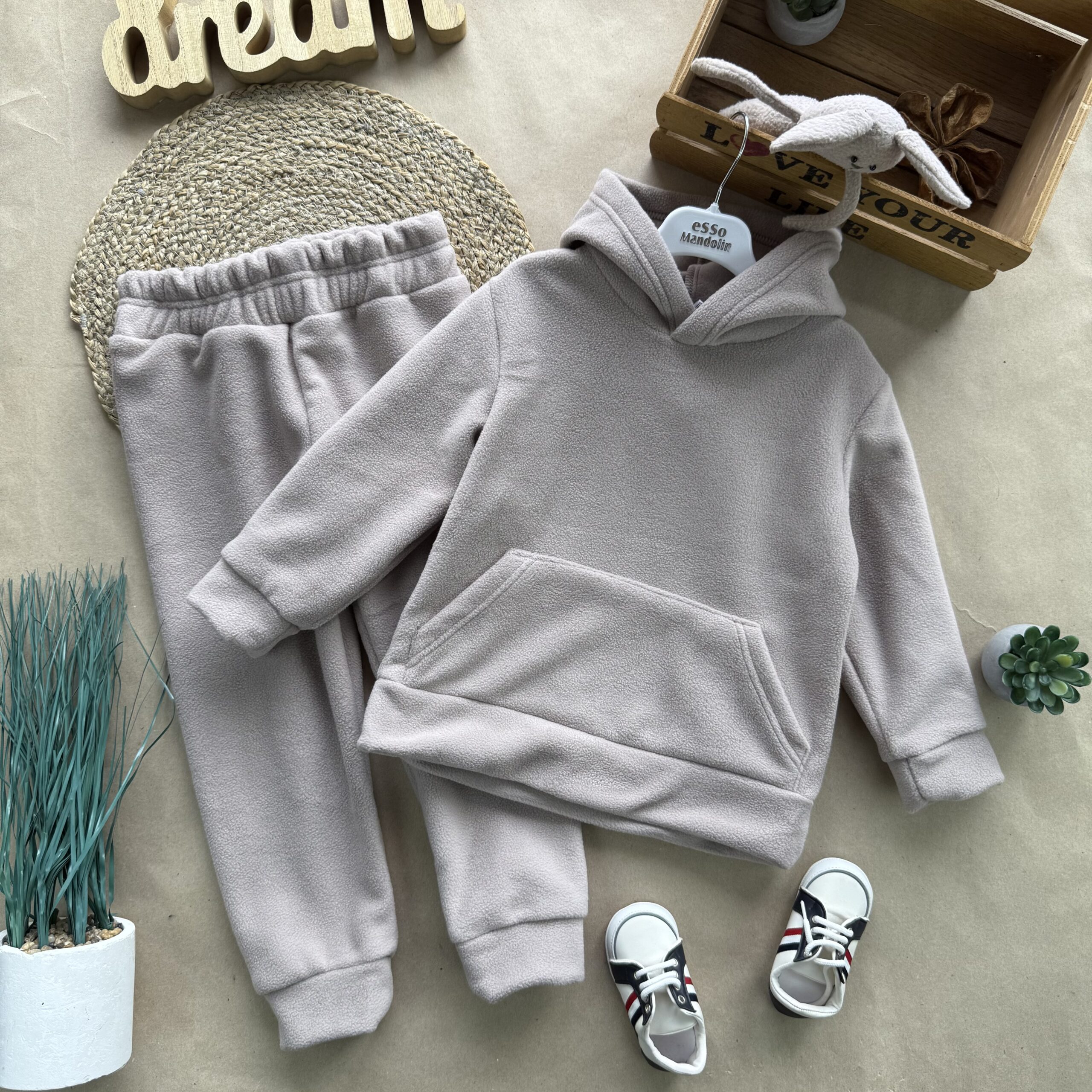 Костюм фліс полар мокко 104-140