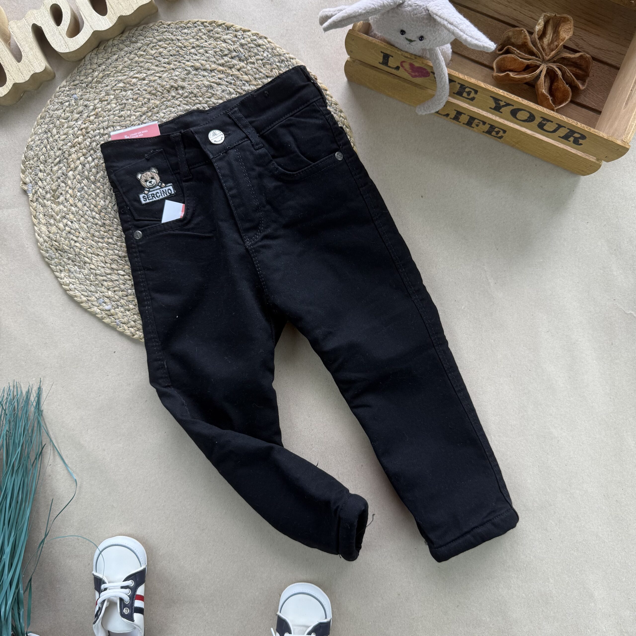 джинси чорні утеплені