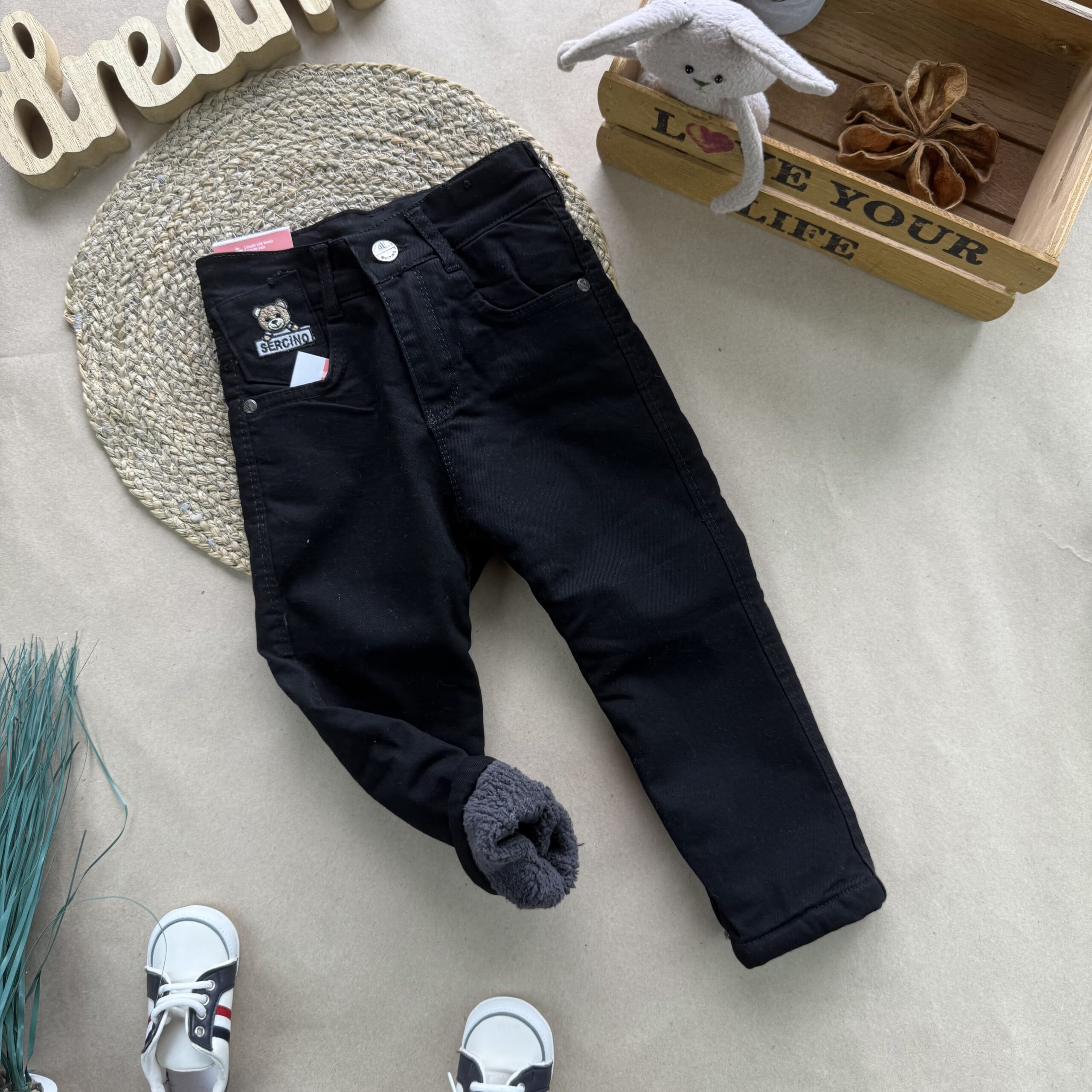 джинси чорні утеплені