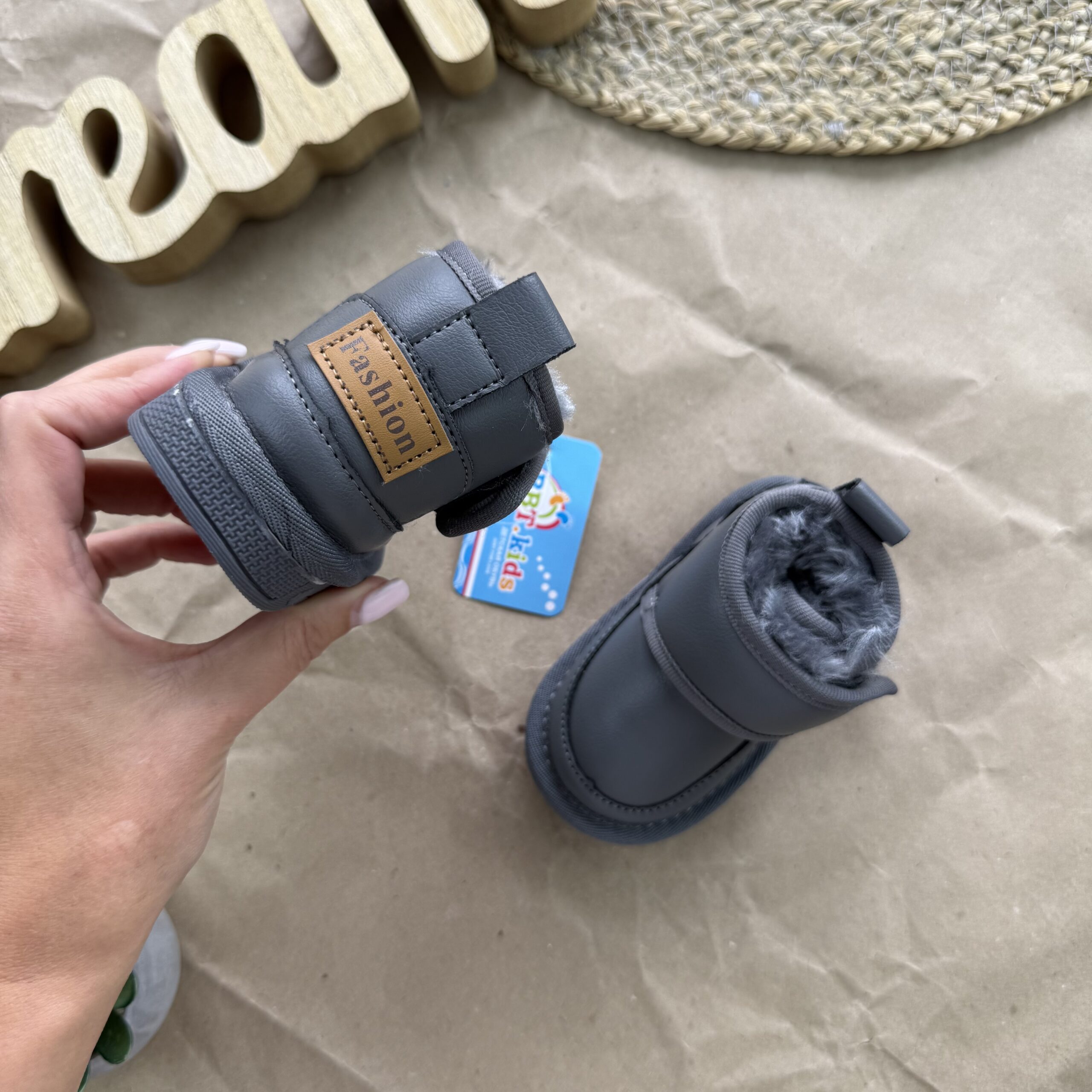 Уги графіт липучка 18-23