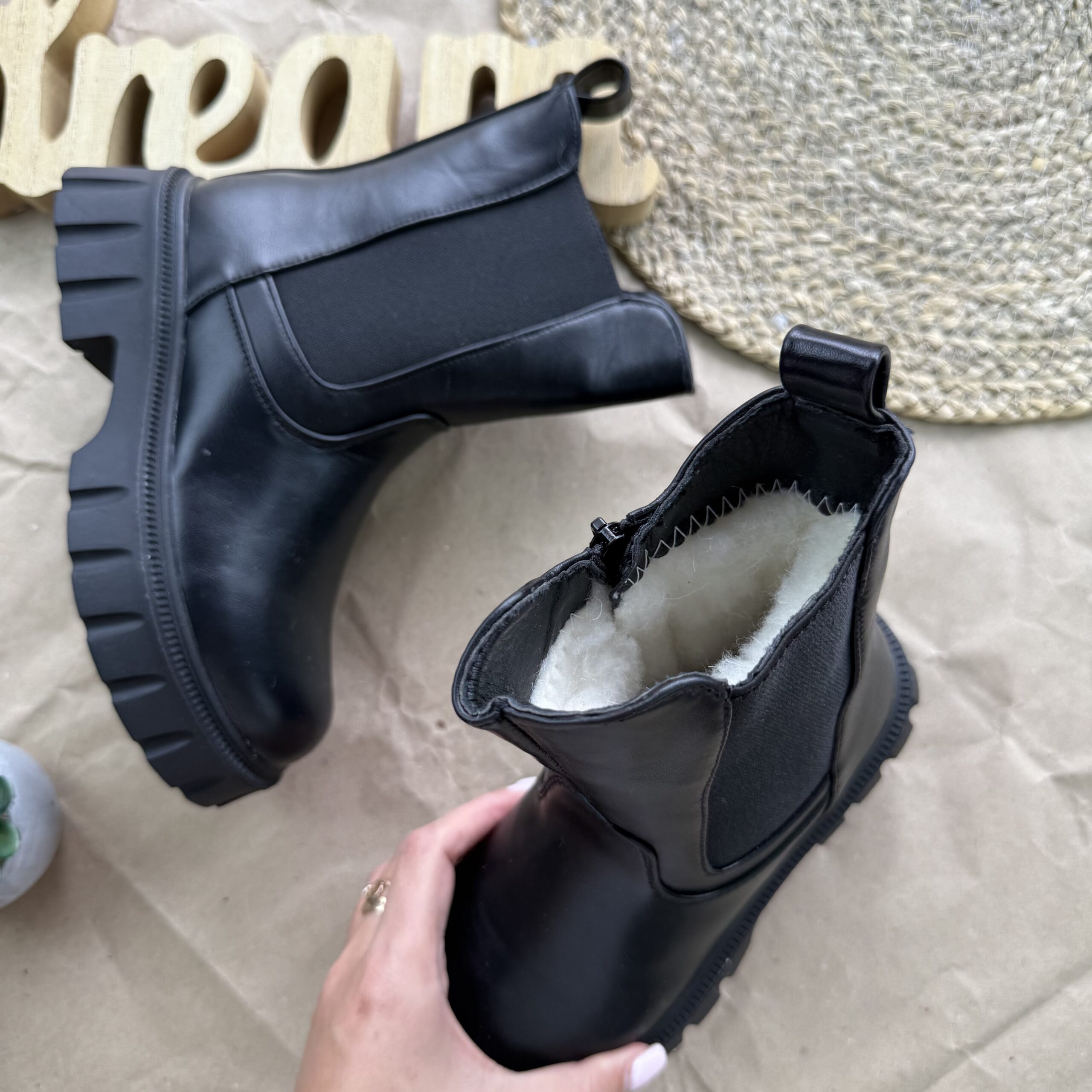 челсі зимові чорні 32-37